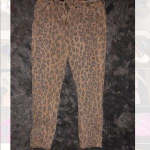 Frame Lepoard Jeans